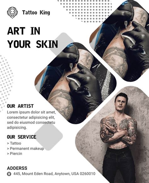 poster tattoo|390,000+ Tattoo Poster Templates 